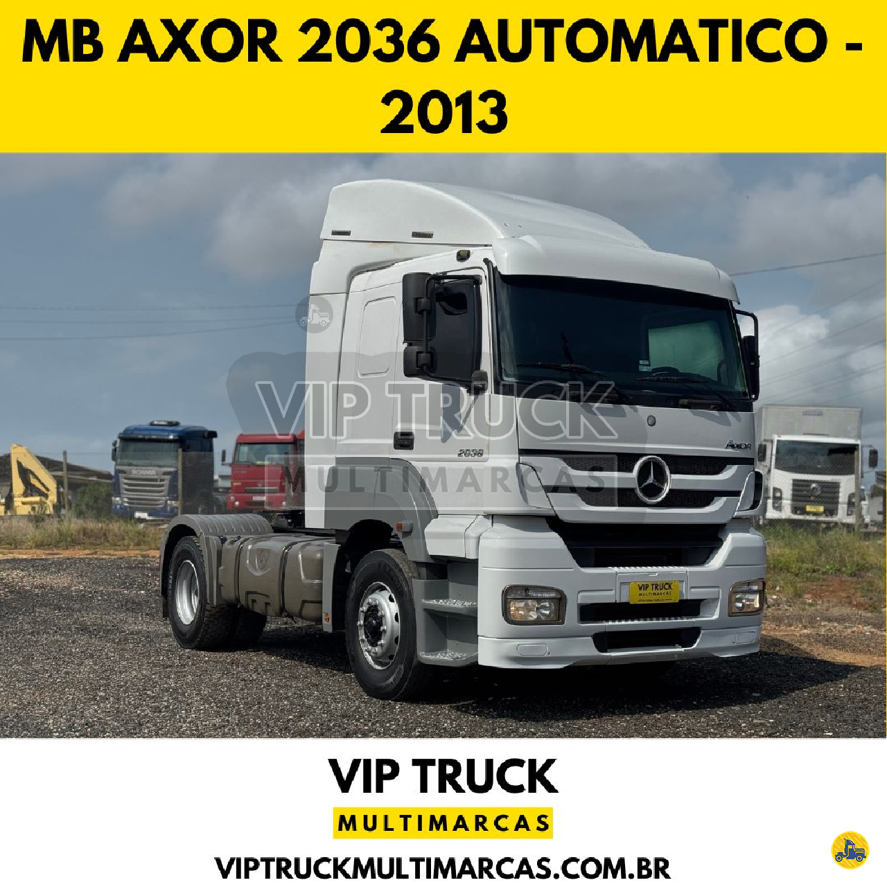 CAMINHAO MERCEDES-BENZ MB 2036 Cavalo Mecânico Cavalo 4x2 Vip Truck Multimarcas ICARA SANTA CATARINA SC